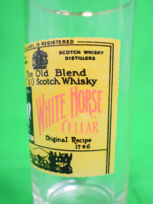 "White Horse Scotch Whisky Glass"