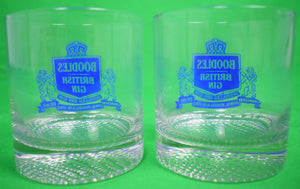 "Pair Of Boodles British Gin Old-Fashioned Glasses"