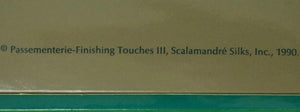 Scalamandre Passementerie 1990 (10) pp Tassel Swatch Book