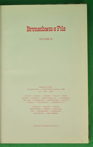 Brunschwig & Fils Volume 32 c1988 Swatch Book