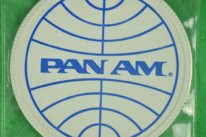 Pair of Pan Am Brasil 747 c1960s Luggage Tags (New/ in Plastic Sleeve!)