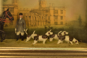 "Britains Sizergh Hall, Westmorland Diorama Fox-Hunt Shadowbox"