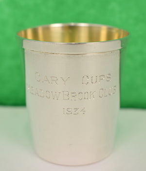 "Sterling Cary Cups Meadow Brook Club" 1934