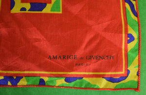 Amarige de Givenchy Silk Multicolor Pocket Sq