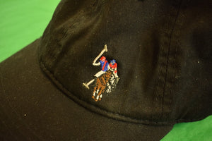 "U.S. Polo Assn. Black Cotton Twill Cap" (NWT) (SOLD)
