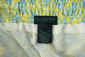 "Lilly Pulitzer Wasp Bumblebee Swim Trunks Sz: L" (SOLD)