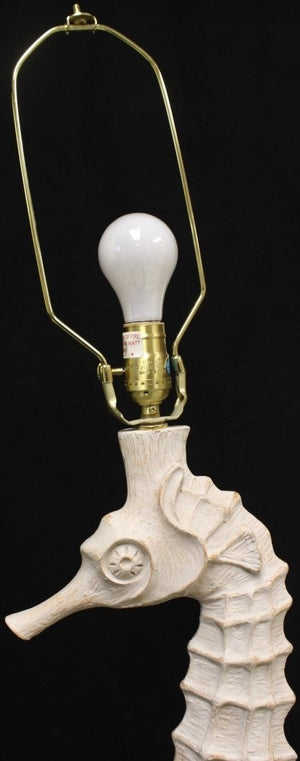 Seahorse Resin Floor Lamp (SOLD)