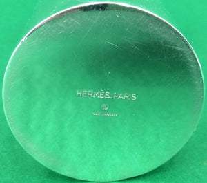 "Hermes Paris Swan Cylindrical Lighter"