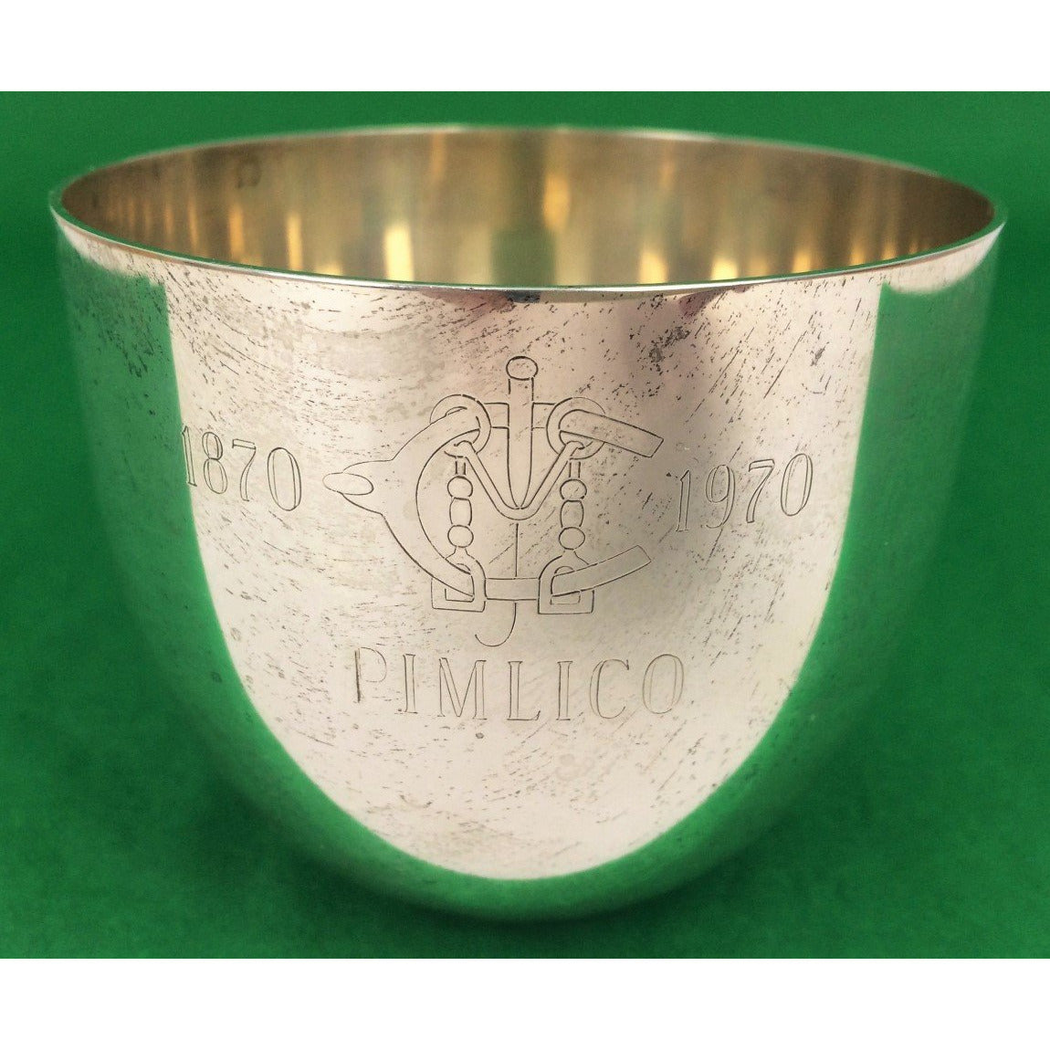 Pimlico Stieff Sterling Jefferson Cup 1870-1970