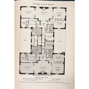 Pease and Elliman's Catalogue of The East Side of New York Apartment Plans