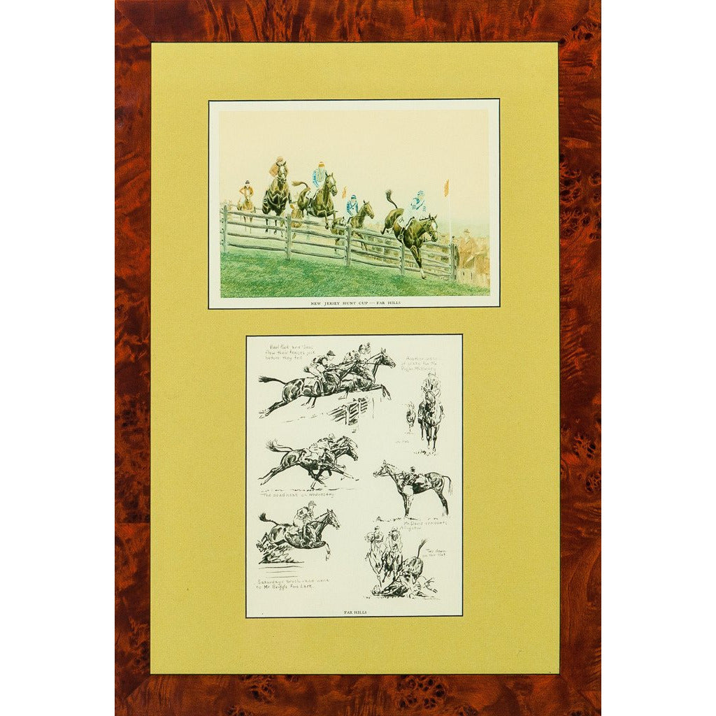 New Jersey Hunt Cup-Far Hills by Paul Desmond Brown for The Derrydale Press Pub 1930