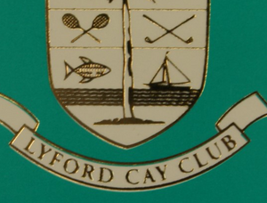 "Lyford Cay Club Nassau Bahamas Matchbook" (SOLD)