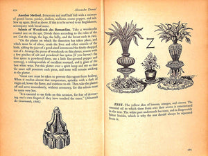 "Alexandre Dumas' Dictionary Of Cuisine" 1958 COLMAN, Louis [edited, abridged, translated by]