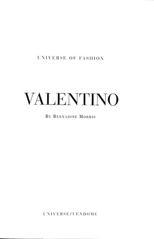 "Valentino" (SIGNED) 1996 MORRIS, Bernadine