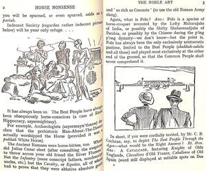 "Horse Nonsense "The Splints"" 1951 SELLAR, W. C. and YEATMAN, R. J.