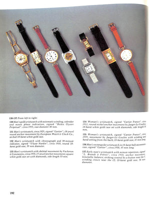 "Wristwatches: History Of A Century's Development" 1986 BRUNNER, Gisbert L. MUHE, Richard KAHLERT, Helmut