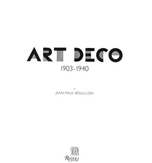 "Art Deco 1903-1940" 1989 BOUILLON, Jean-Paul