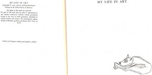 "My Life In Art" 1958 BEMELMANS, Ludwig