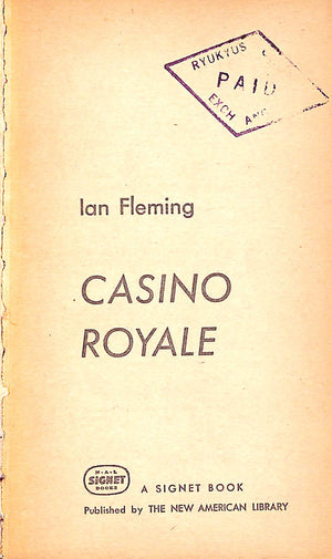 "Casino Royale" 1960 FLEMING, Ian