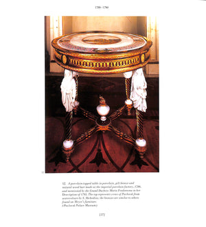 "Russian Furniture: The Golden Age 1780-1840" CHENEVIERE, Antoine (SOLD)