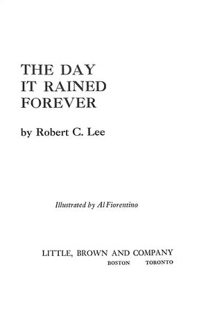 "The Day It Rained Forever" 1968 LEE, Robert C.
