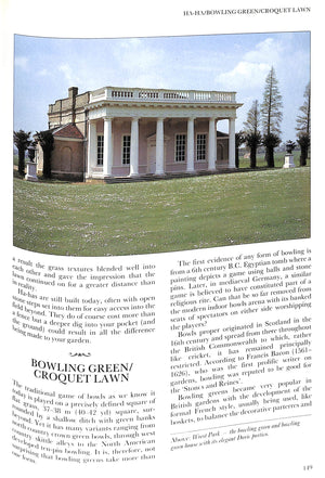 "Ornamental English Gardens" 1989 LLEWELLYN, Roddy