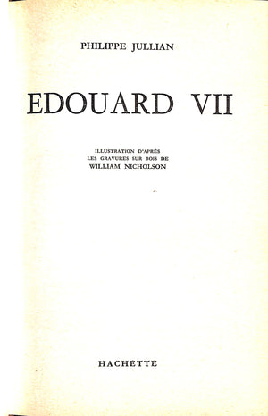 "Edouard VII" 1962 JULLIAN, Philippe