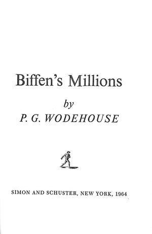 "Biffen's Millions" 1964 WODEHOUSE, P.G.