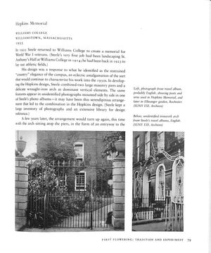 "Fletcher Steele, Landscape Architect An Account of the Gardenmaker's Life, 1885-1971" 1989 KARSON, Robin