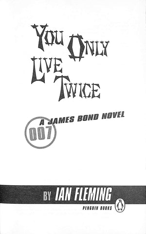 "You Only Live Twice" 2003 FLEMING, Ian