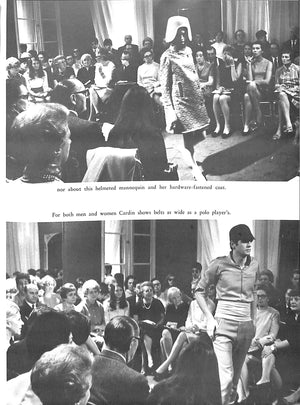 "The Fashion Makers: A Photographic Record" 1968 VECCCHIO, Walter [photographs] RILEY, Robert [text]