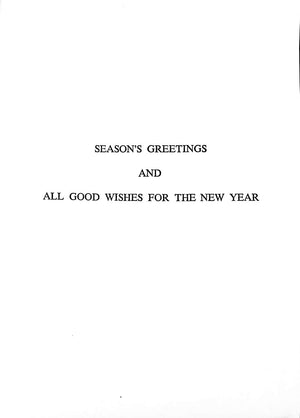 Paul Brown x Brooks Brothers Season's Greetings Christmas Card