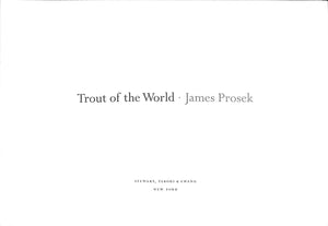 "Trout Of The World" 2003 PROSEK, James