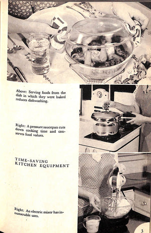 "The Basic Cook Book" 1947 HESELTINE, Marjorie