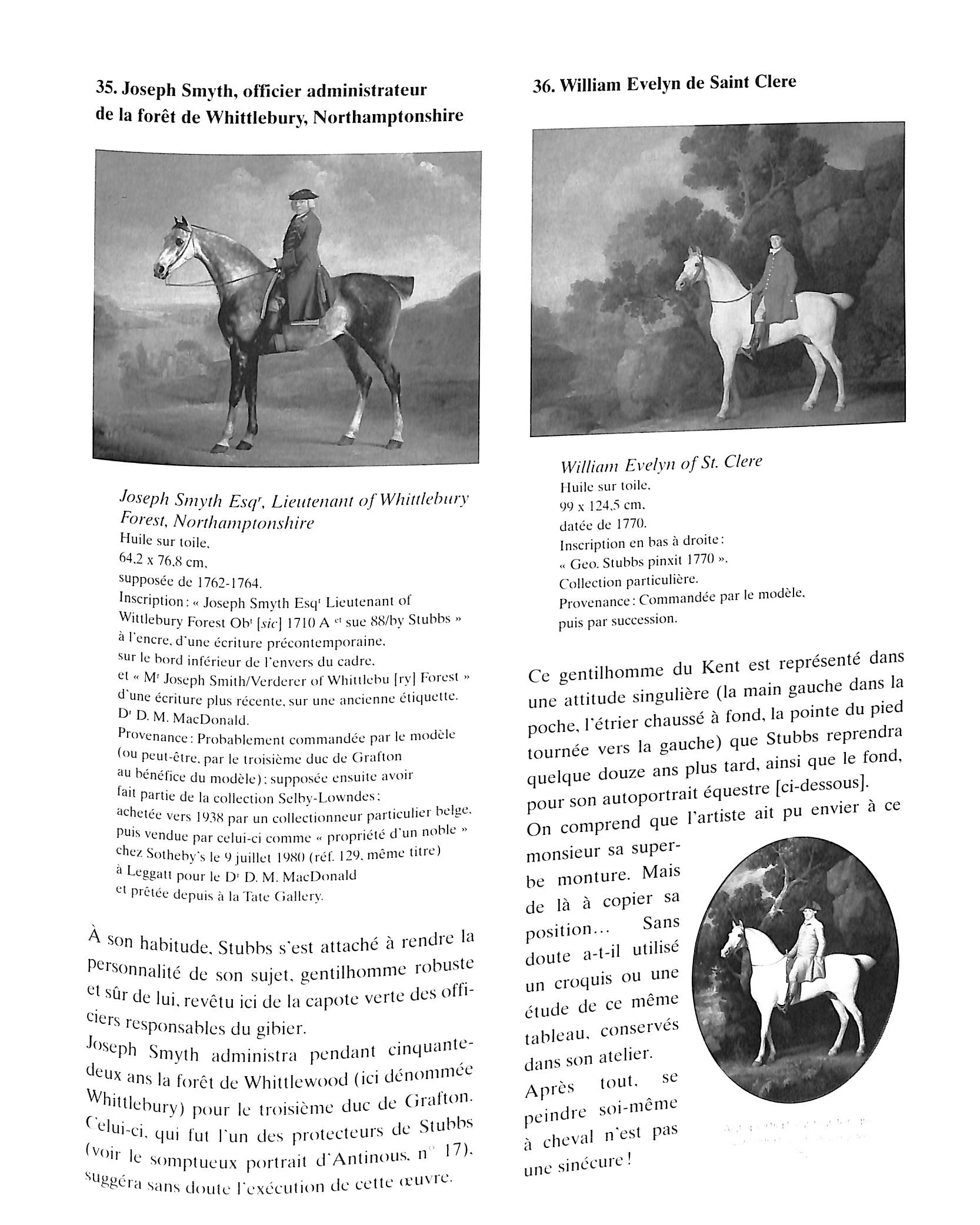 Stubbs Le Peintre "TresAnglais" Du Cheval 17241806" 2002 EG