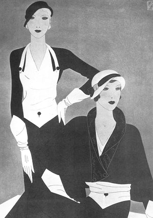 "Fashion Illustrated: A Review Of Women's Dress 1920-1950" 1975 TORRENS, Deborah