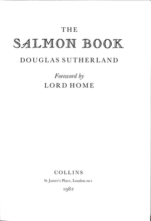 "The Salmon Book" 1982 SUTHERLAND, Douglas