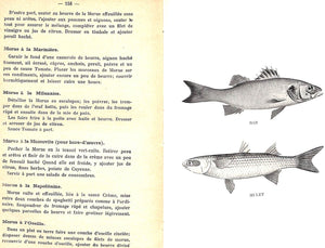 "Les Poissons Coquillages Crustaces: Leur Preparation Culinaire" 1929 BOUZY, Michel [Chef de Cuisine]
