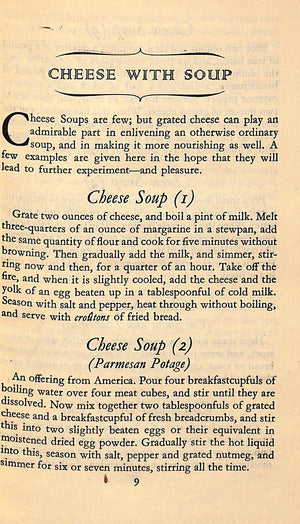 "Good Cheese Dishes" 1946 HEATH, Ambrose