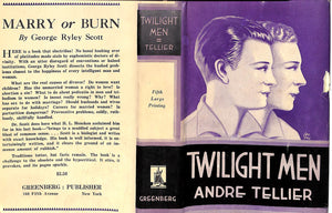 "Twilight Men" 1933 TELLIER, Andre