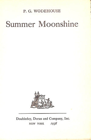 "Summer Moonshine" 1938 WODEHOUSE, P.G.