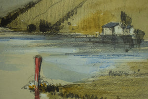 Loch Oich Watercolour from the Mary Braga Oakendale, Va Estate