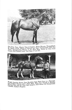 "Breeding Your Own How To Raise And Train Colts For Pleasure And Profit" 1939 BOSWORTH, Clarence E.