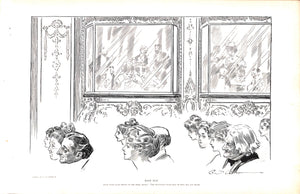"The Social Ladder" 1902 GIBSON, Charles Dana [drawings by]