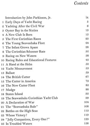"The Seawanhaka Corinthian Yacht Club Origins and Early History 1871-1896" 1963 STEPHENS, W. P.