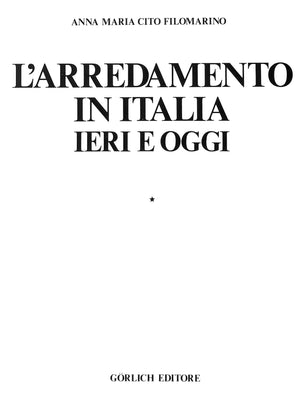 "L'Arrendamento In Italia Ierie E Oggi" 1972 CITO FILOMARINO, Anna Maria