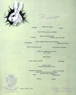 "Classic Menu Design From The Collection Of The New York Public Library" 1988 ALEJANDRO, Reynaldo