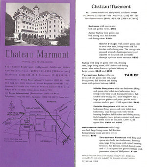 "Life At The Marmont" 1987 SARLOT, Raymond R. & BASTEN, Fred E.