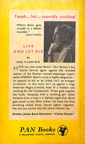 "Live And Let Die" 1960 FLEMING, Ian
