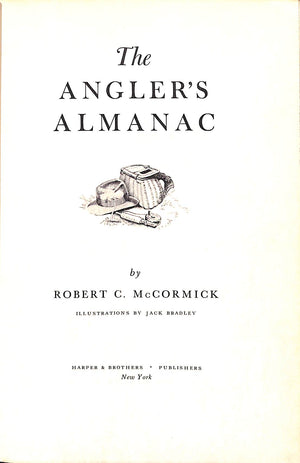 "The Angler's Almanac" 1955 MCCORMICK, Robert C.